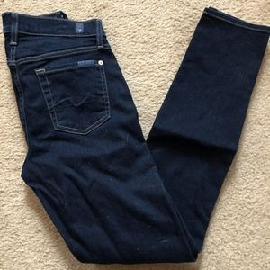 7 For All Mankind Slim Cigarette Jeans 26
